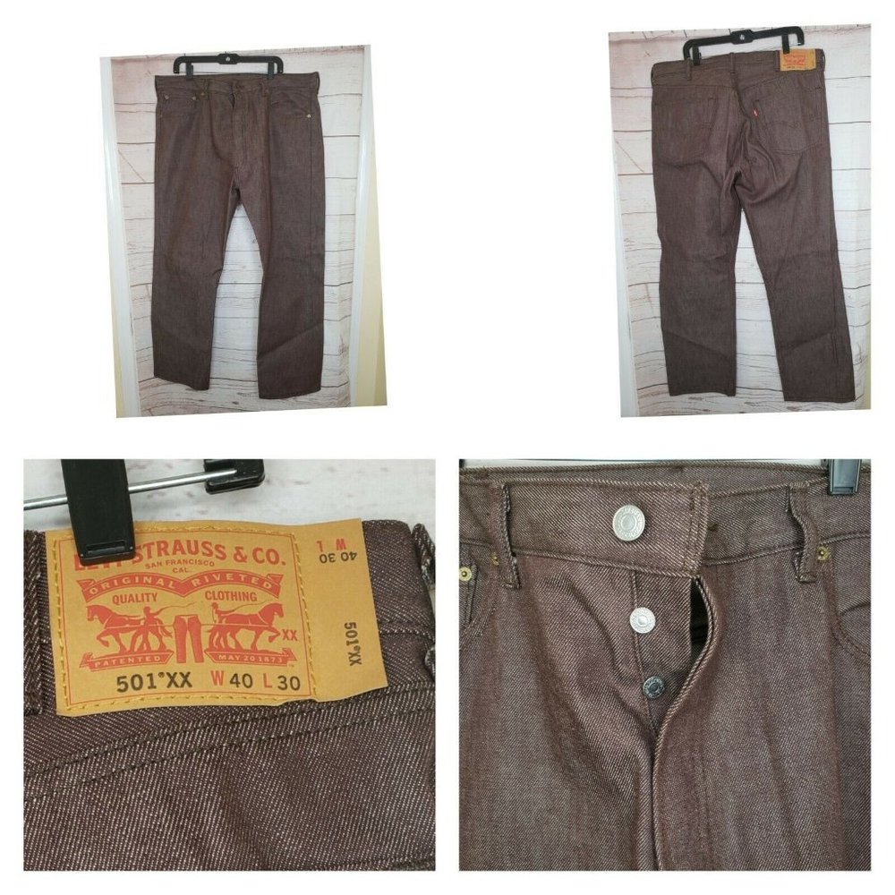 Authentic Levi Strauss & Co.501 Button Fly Jeans